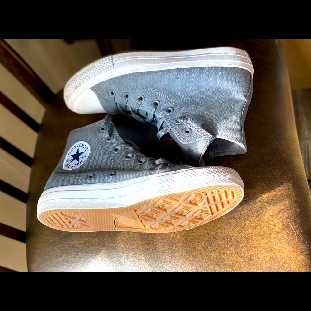 Grey Chuck Taylors